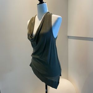 Club Monaco olive green top
